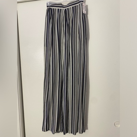 Jones & Co Size 10 90s Flowy Striped Ladies Pants - Picture 5 of 8